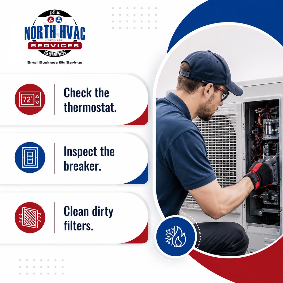 HVAC technician checking AC